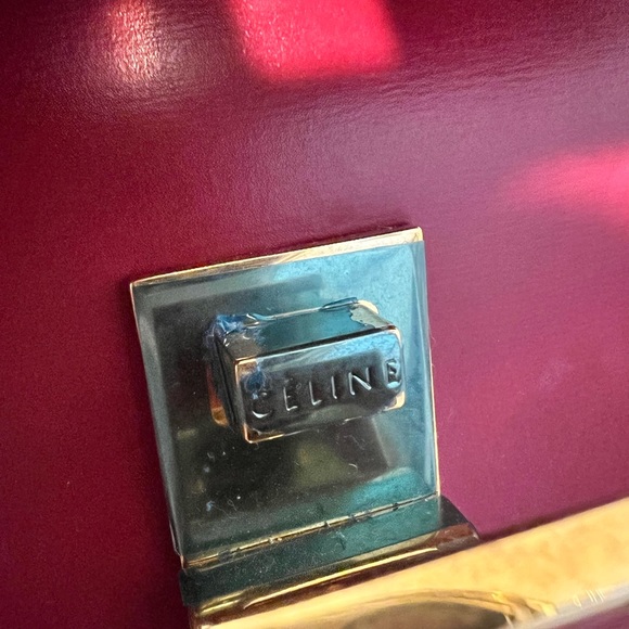 Celine Small Red Classic Box Bag - Picture 12 of 13